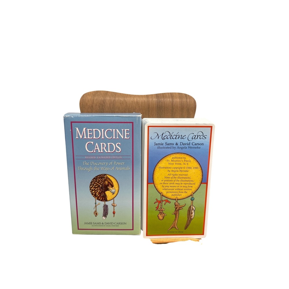 Medicine Cards Jamie Sams David Carson Animal Oracle Deck St Martins Press